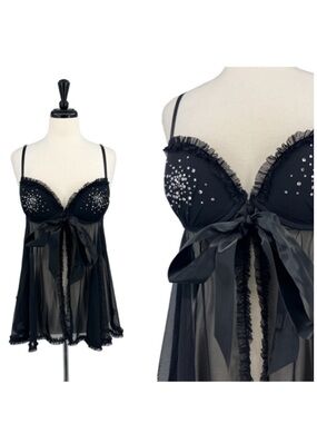 Victoria’s Secret Sexy Little Things Push Up Lingerie Nighty
